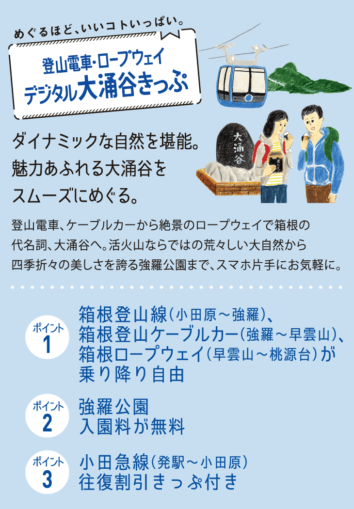 その他のお得なきっぷ | 小田急のお得なきっぷ